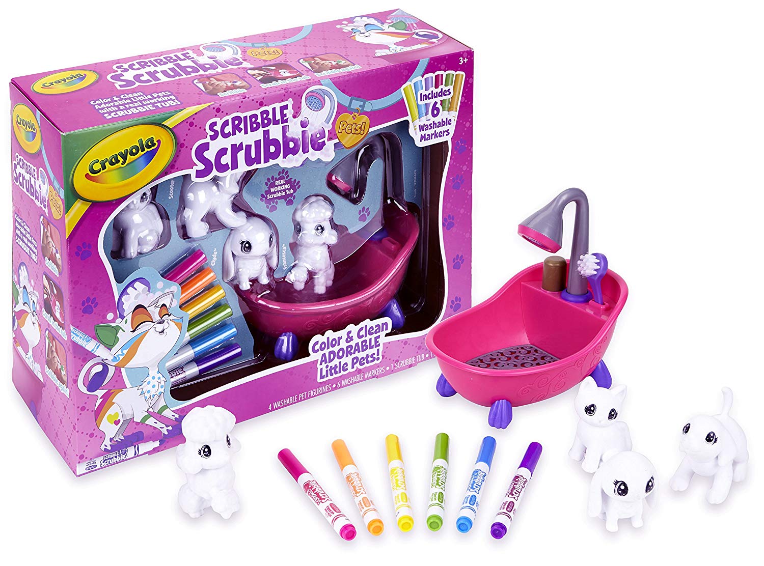 Make Your Pets Glam with Crayola's Scribble Scrubbie Pets - The